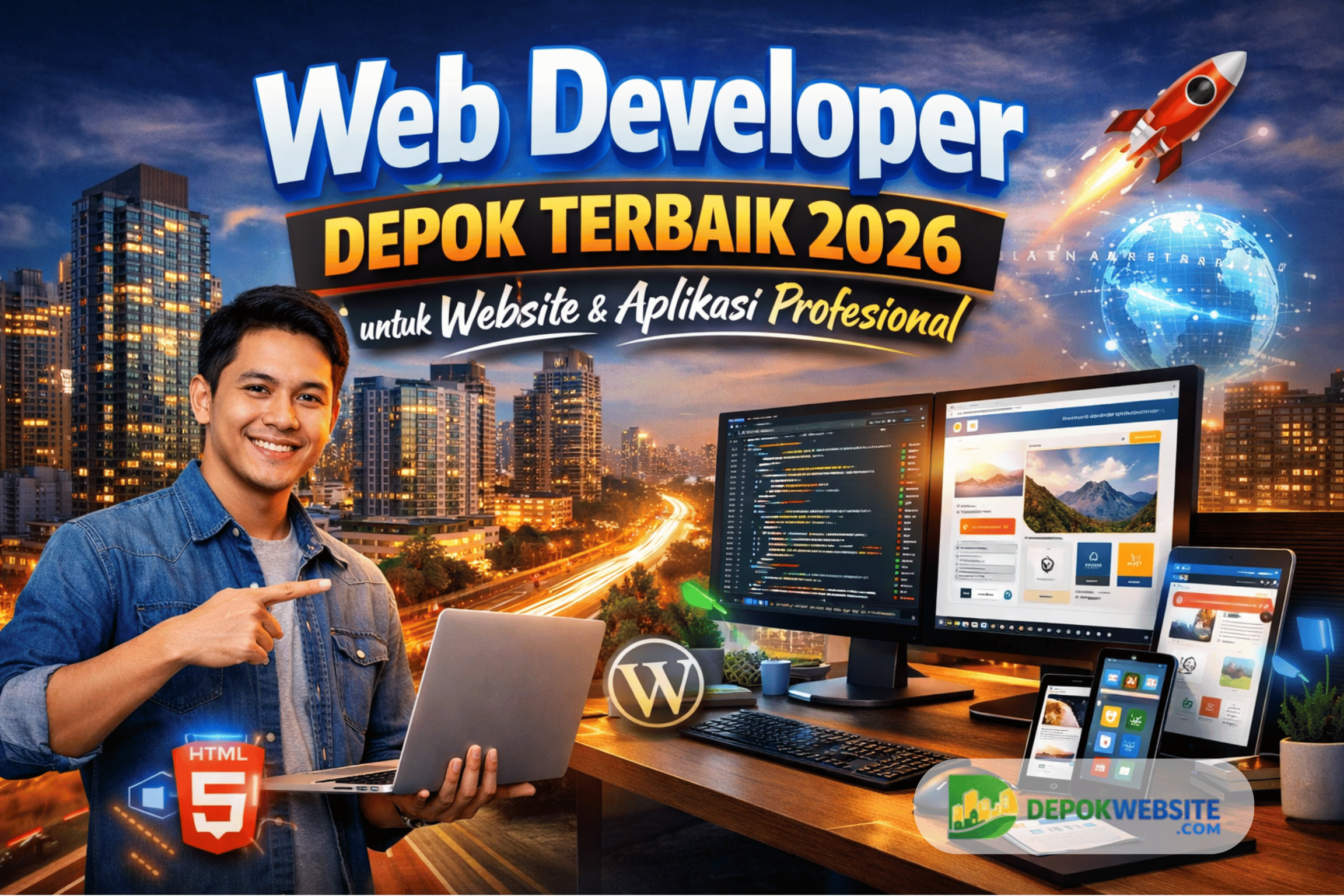 Web Developer Depok Profesional 2026